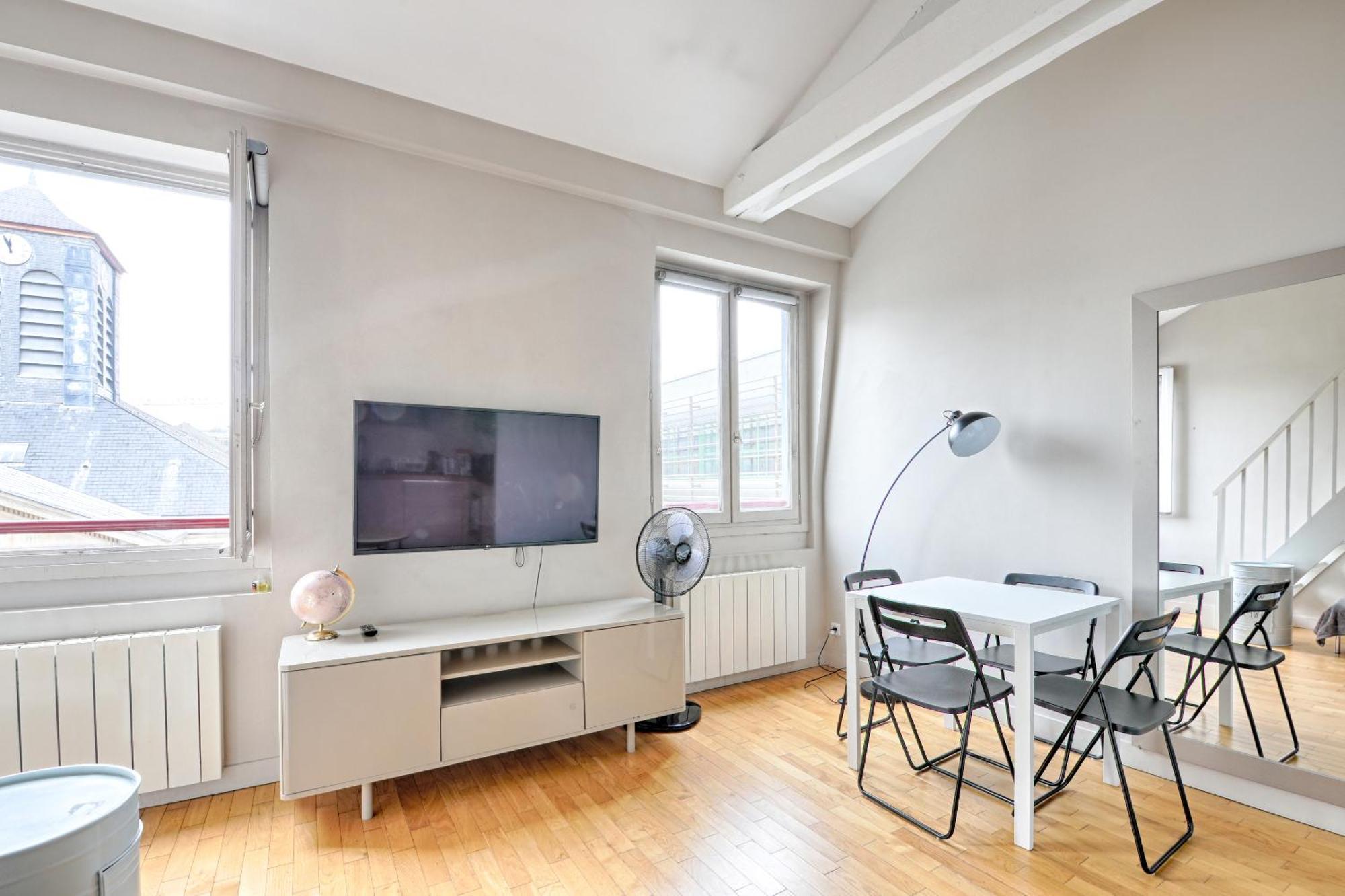 St Dom Face - Vue Tour Eiffel Apartment Paris Bagian luar foto